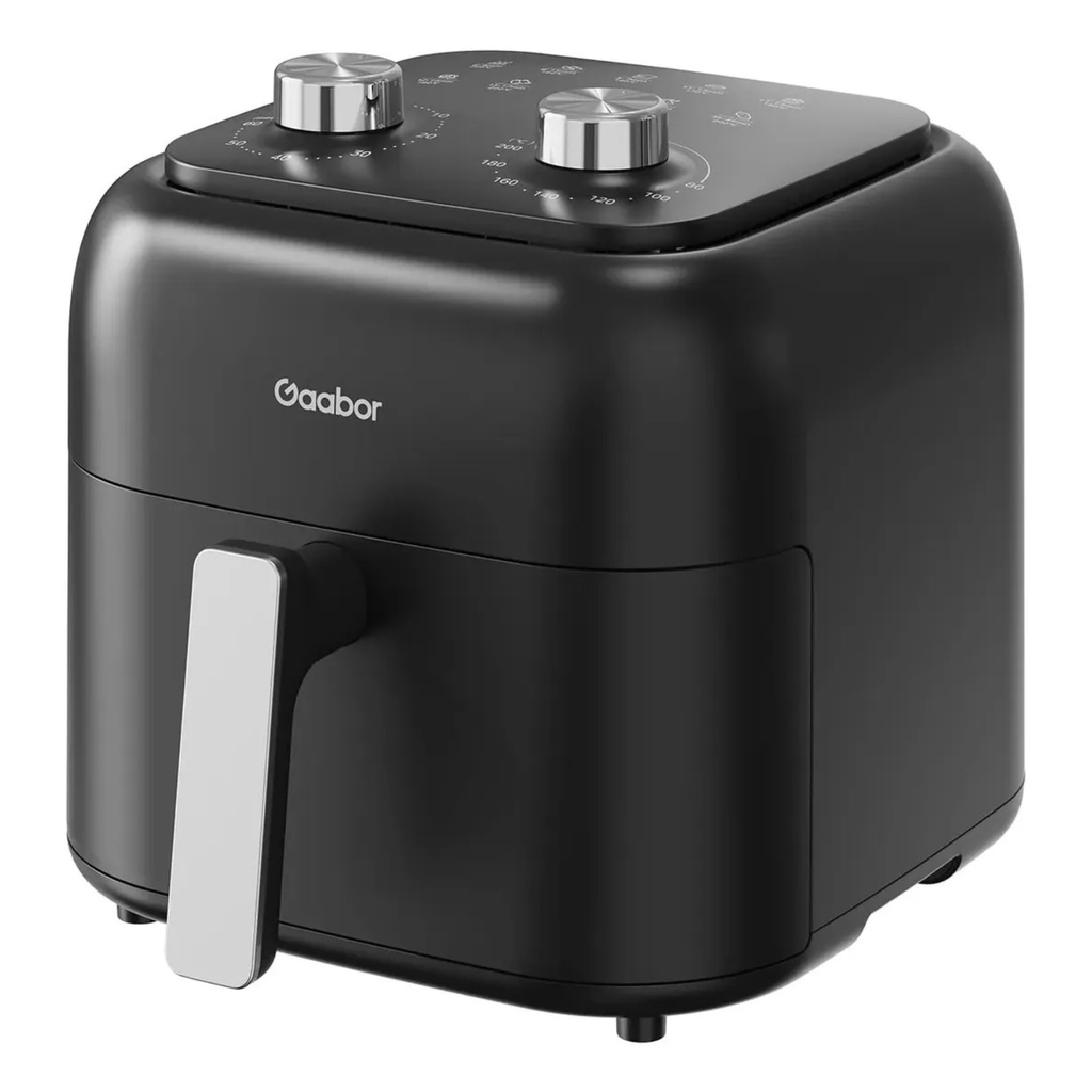 Air Fryer Fritadeira Elétrica Gaabor Antique 6,5L 1600W Sem Óleo Preta
