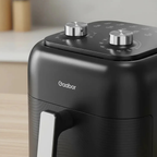 Air Fryer Fritadeira Elétrica Gaabor Antique 6,5L 1600W Sem Óleo Preta