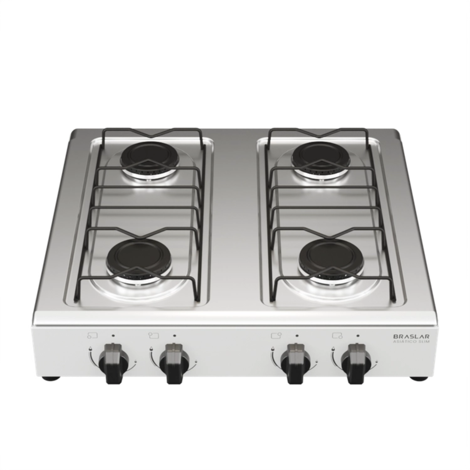 Fogão de Mesa 4 Bocas Braslar — Branco
