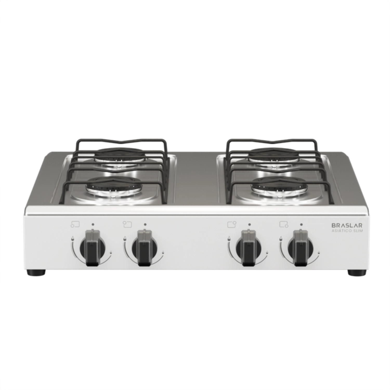 Fogão de Mesa 4 Bocas Braslar — Branco