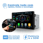 Central Multimídia Mp5 Rs7007br 7Pol Carplay