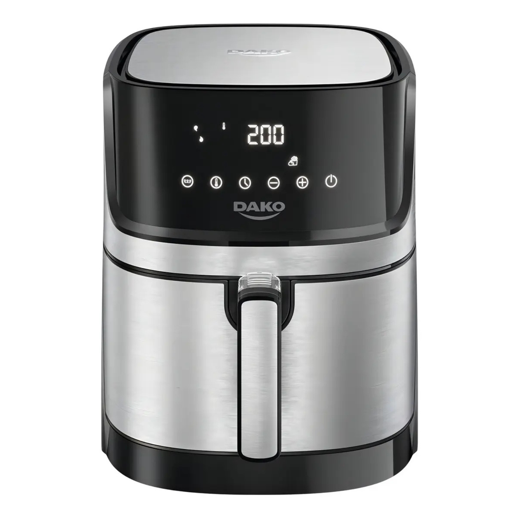 Air Fryer Dako 5L Digital 8 Programas Antiaderente Preta - 127V