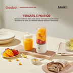 Mini Liquidificador Portátil Gaabor Poket FP03T-WH01A USB Recarregável Branco