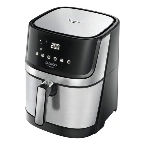 Air Fryer Dako 5L Digital 8 Programas Antiaderente Preta - 127V