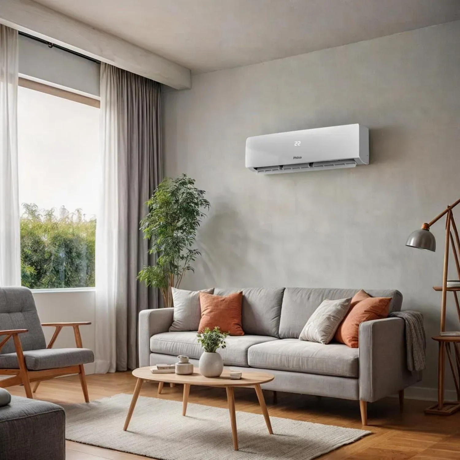 Ar Condicionado Eco Inverter 18000 BTU Frio Philco  PAC18FB 220V