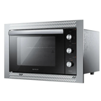 Forno de Embutir Elétrico Atlas U Top 44L Grill Timer Preto