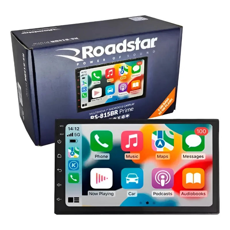 Central Multimídia Android Rs815br 7Pol