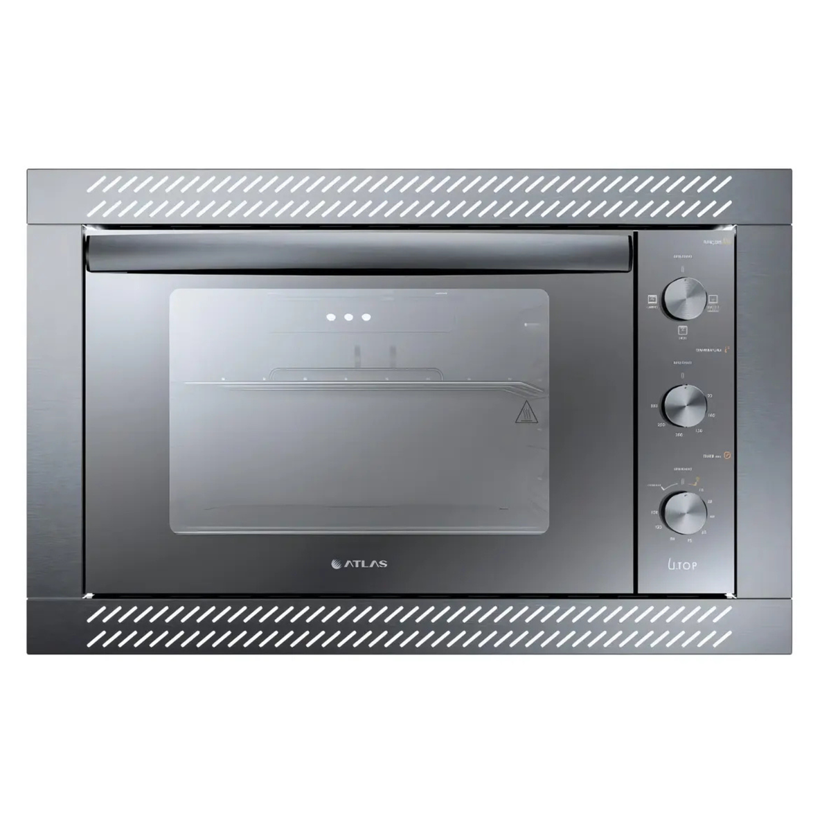 Forno de Embutir Elétrico Atlas U Top Style 44L Grill Timer Espelhado