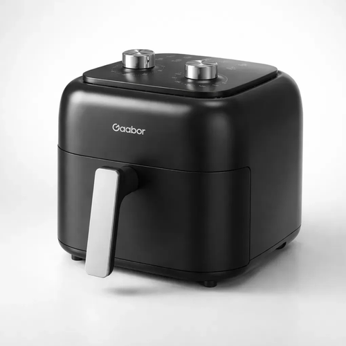 Air Fryer Fritadeira Elétrica Gaabor Antique 6,5L 1600W Sem Óleo Preta