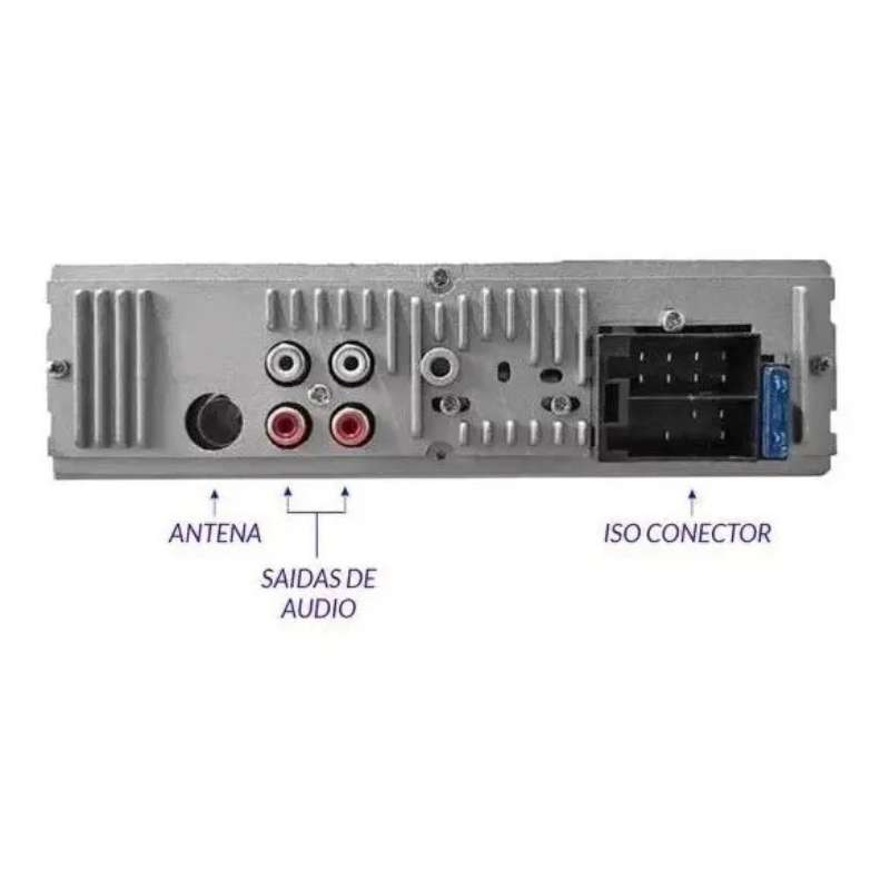 Auto Rádio Automotivo Roadstar Rs2751br Bt